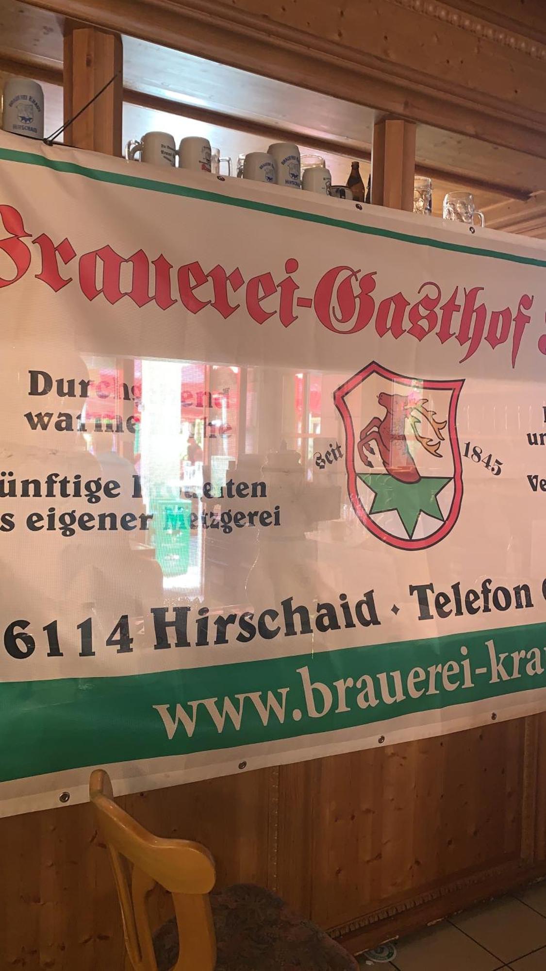 Brauerei Gasthof Kraus Hirschaid Exterior photo